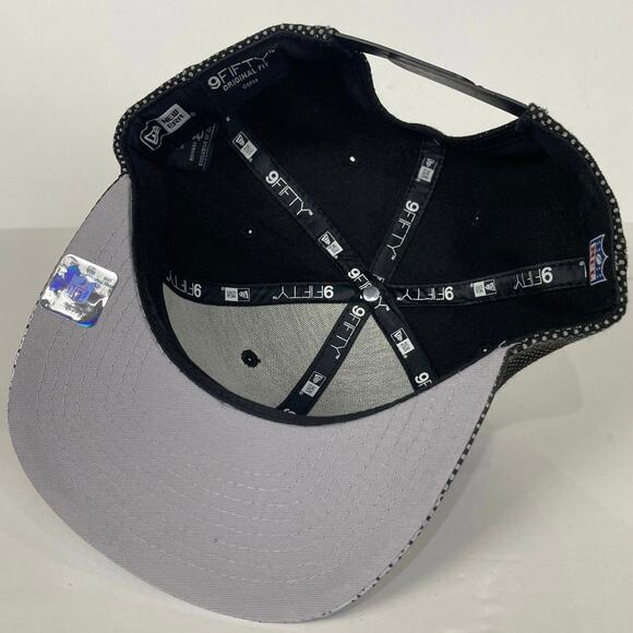 Pittsburgh Steelers New Era 9FIFTY Gradient Grey Dots Original Fit Snapback Hat - Picture 7 of 10